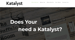 Desktop Screenshot of katalystgroupinc.com